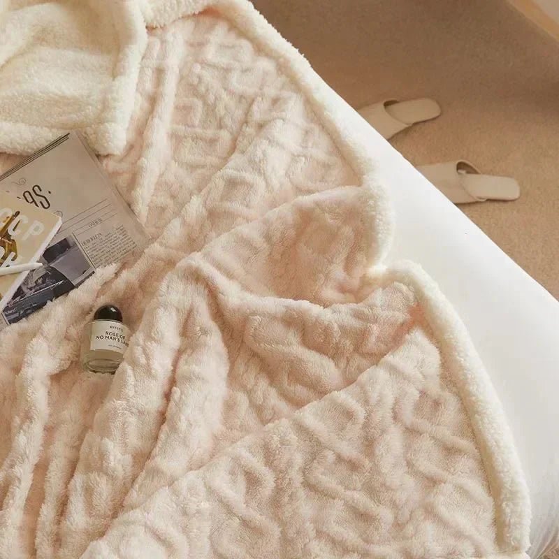 Avelena | SHEARCOZY – Ultra-warme Lambswool-Decke für Winterkomfort