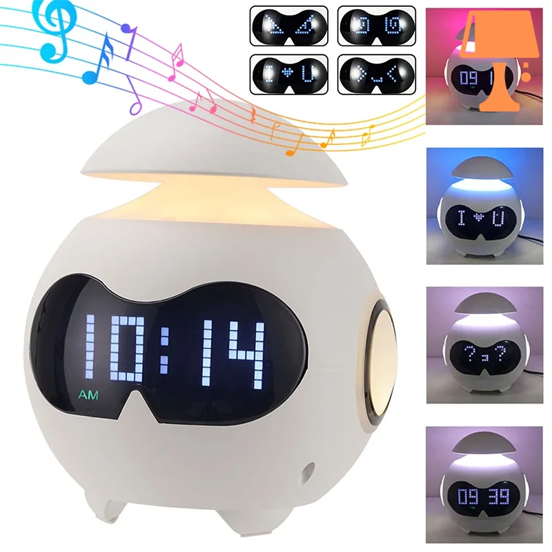 Avelena | Multifunktionaler Wecker mit Bluetooth-Lautsprecher und Led-Display
