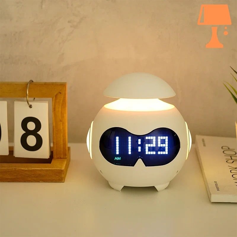 Avelena | Multifunktionaler Wecker mit Bluetooth-Lautsprecher und Led-Display