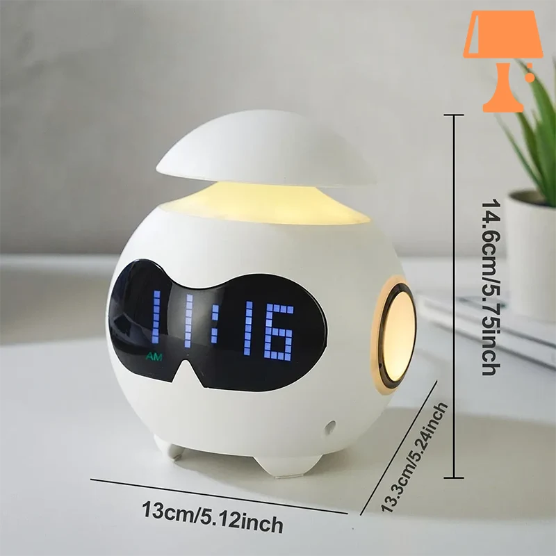 Avelena | Multifunktionaler Wecker mit Bluetooth-Lautsprecher und Led-Display