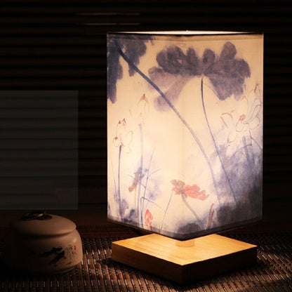 Avelena | Vintage Japanische Tischlampe – Perfekt für die Schaffung einer beruhigenden Schlafzimmeratmosphäre