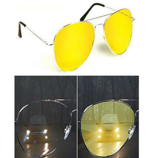 Avelena | Anti-Glare-Brille für das Fahren bei Nacht – Klare Sicht und reduzierte Scheinwerferblende