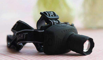 Avelena | Mini-LED-zoomfähige Stirnlampe - zoomfähiges Stirnlicht Fahrradfahrlampe für Camping