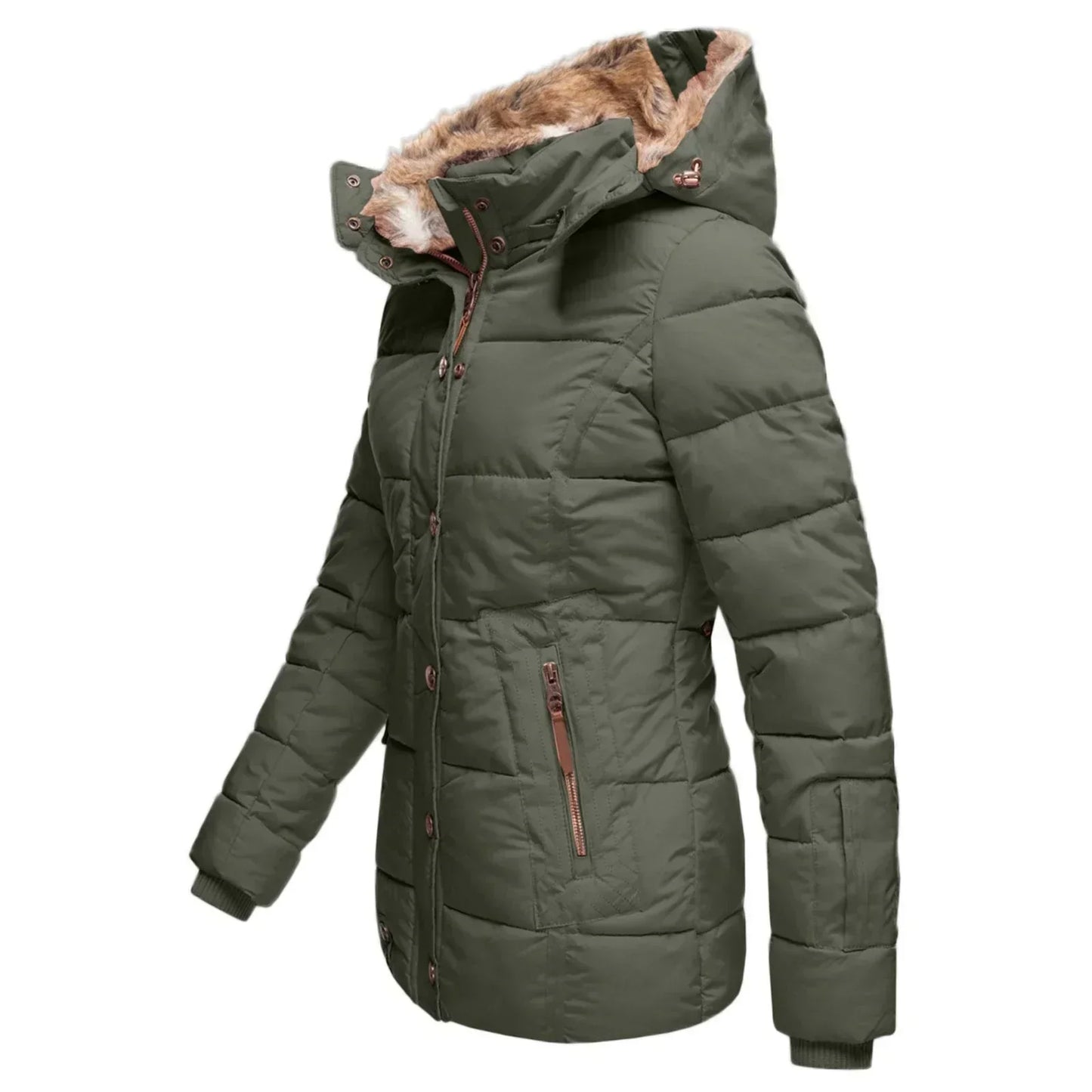 Elegante und legere Winterjacke