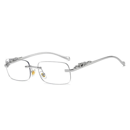 Avelena | LEOPARDVIEW – Stilvolle randlose Sonnenbrille mit UV400-Schutz