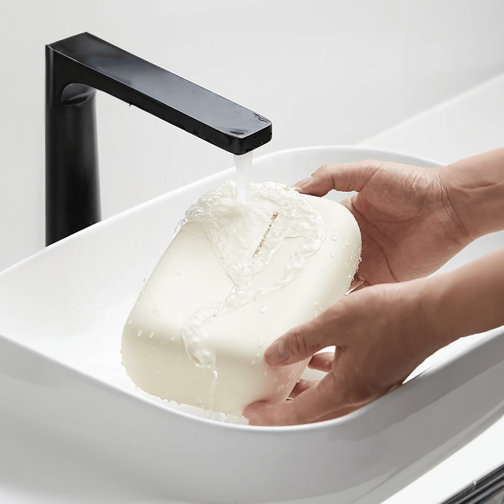 Avelena | Hellbeige weiche Taschentuchbox-Abdeckung