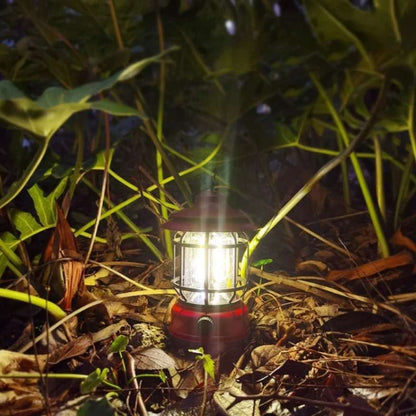 Avelena | Wiederaufladbare LED-Campinglaterne | Vintage-Stil, dimmbares Licht für Outdoor-Abenteuer & Notfälle zu Hause