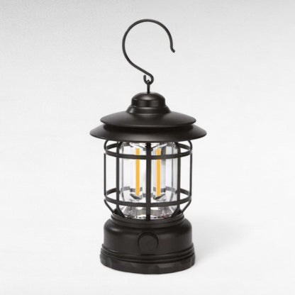 Avelena | Wiederaufladbare LED-Campinglaterne | Vintage-Stil, dimmbares Licht für Outdoor-Abenteuer & Notfälle zu Hause