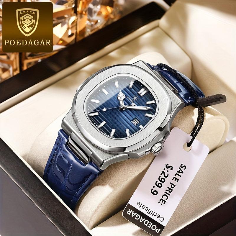 Avelena | Luxus Herrenarmbanduhr Tempus