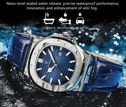 Avelena | Luxus Herrenarmbanduhr Tempus