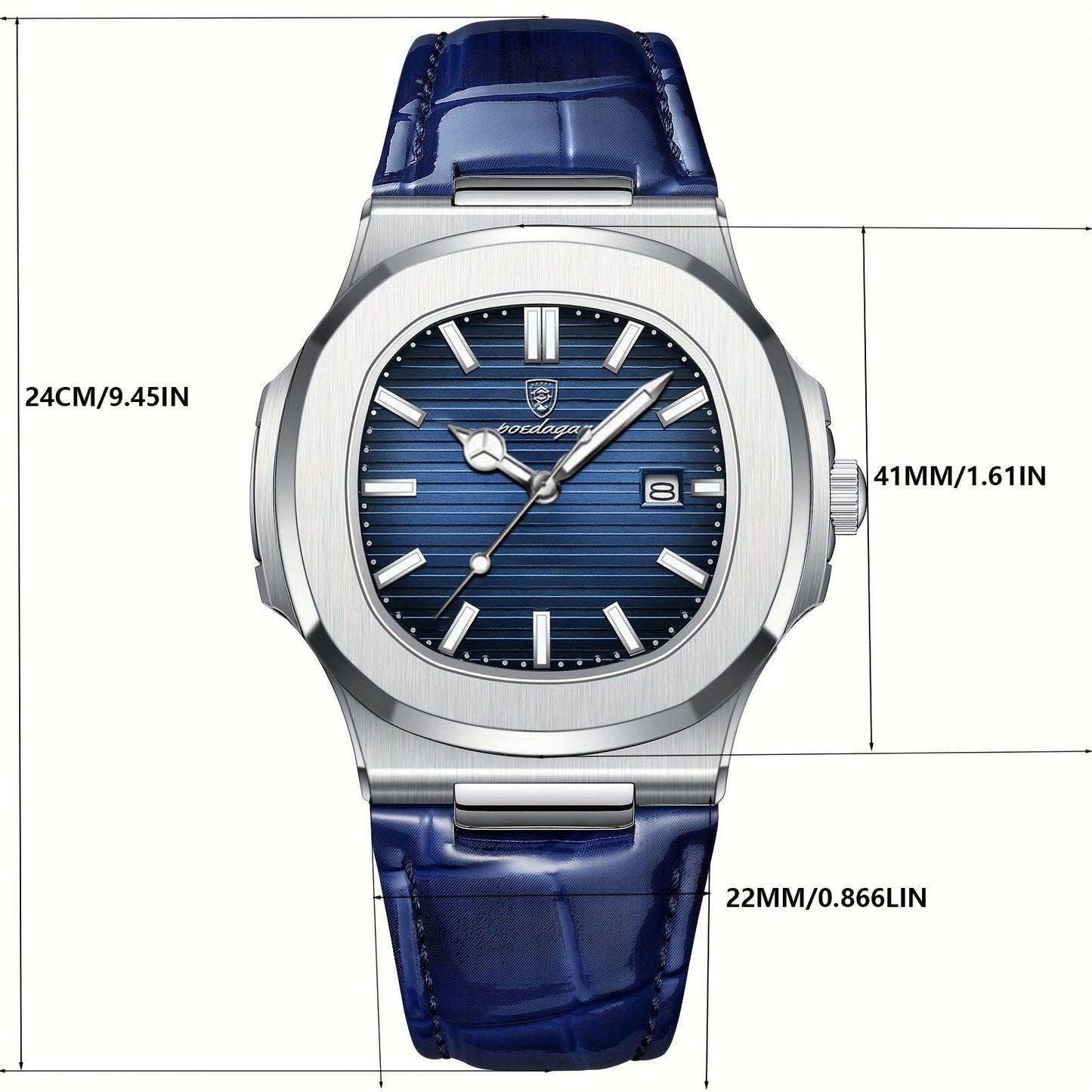 Avelena | Luxus Herrenarmbanduhr Tempus
