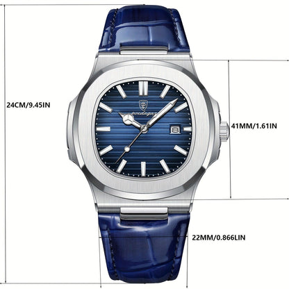 Avelena | Luxus Herrenarmbanduhr Tempus