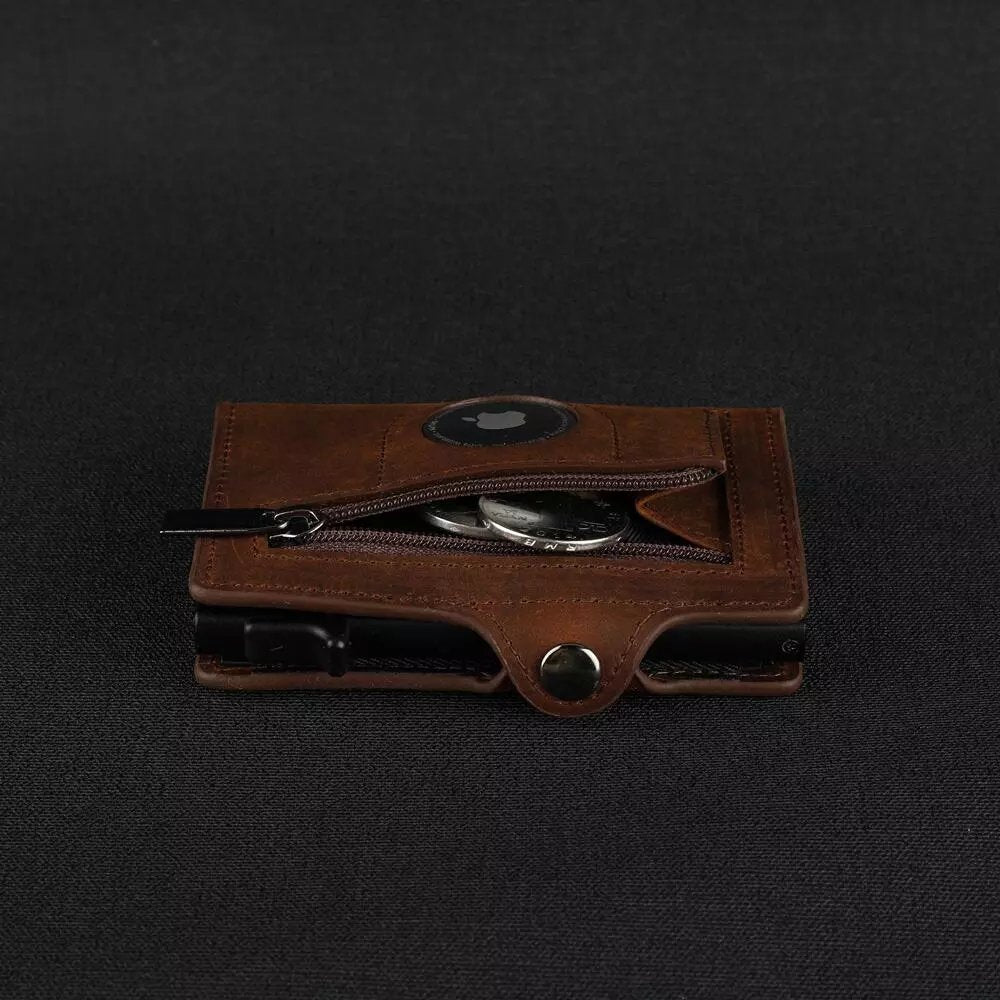 Avelena | Tasche und Kreditkartenhalter Rfid Schutz mit Reißverschluss