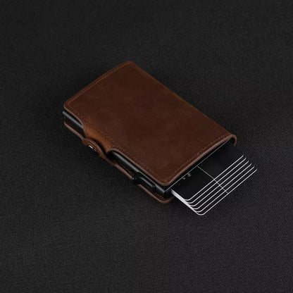 Avelena | Tasche und Kreditkartenhalter Rfid Schutz mit Reißverschluss