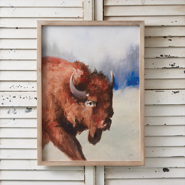 Avelena | Bison und Longhorn Wandkunst, Wählen Sie Ihren Stil