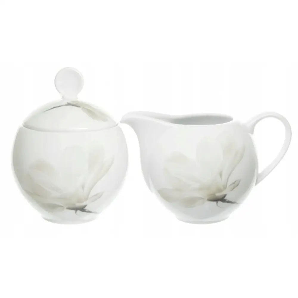 Avelena | Lubiana Magnolia Set mit Zuckergefäß und Milchkännchen 6474