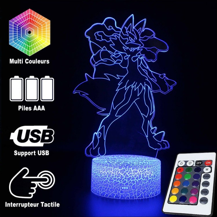 Avelena | 3D Lampe Pokémon Lucario