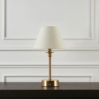 Avelena | Lucille Ornate LED Wiederaufladbare Drahtlose Lampe - Messing