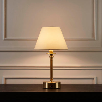 Avelena | Lucille Ornate LED Wiederaufladbare Drahtlose Lampe - Messing