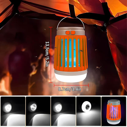 Avelena | 3-in-1 elektrischer Mücken- und Insektenvernichter mit UV-Licht und Ventilator für die Innen- und Außeninsektenbekämpfung