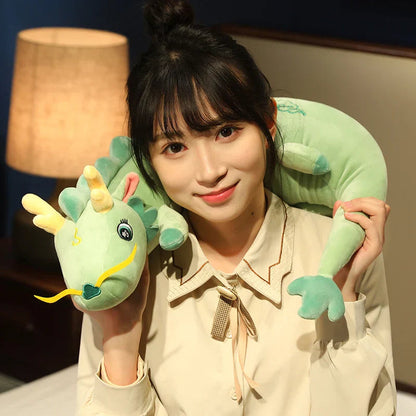 Avelena | Körperkissen Drache Plüsch Schlafkissen