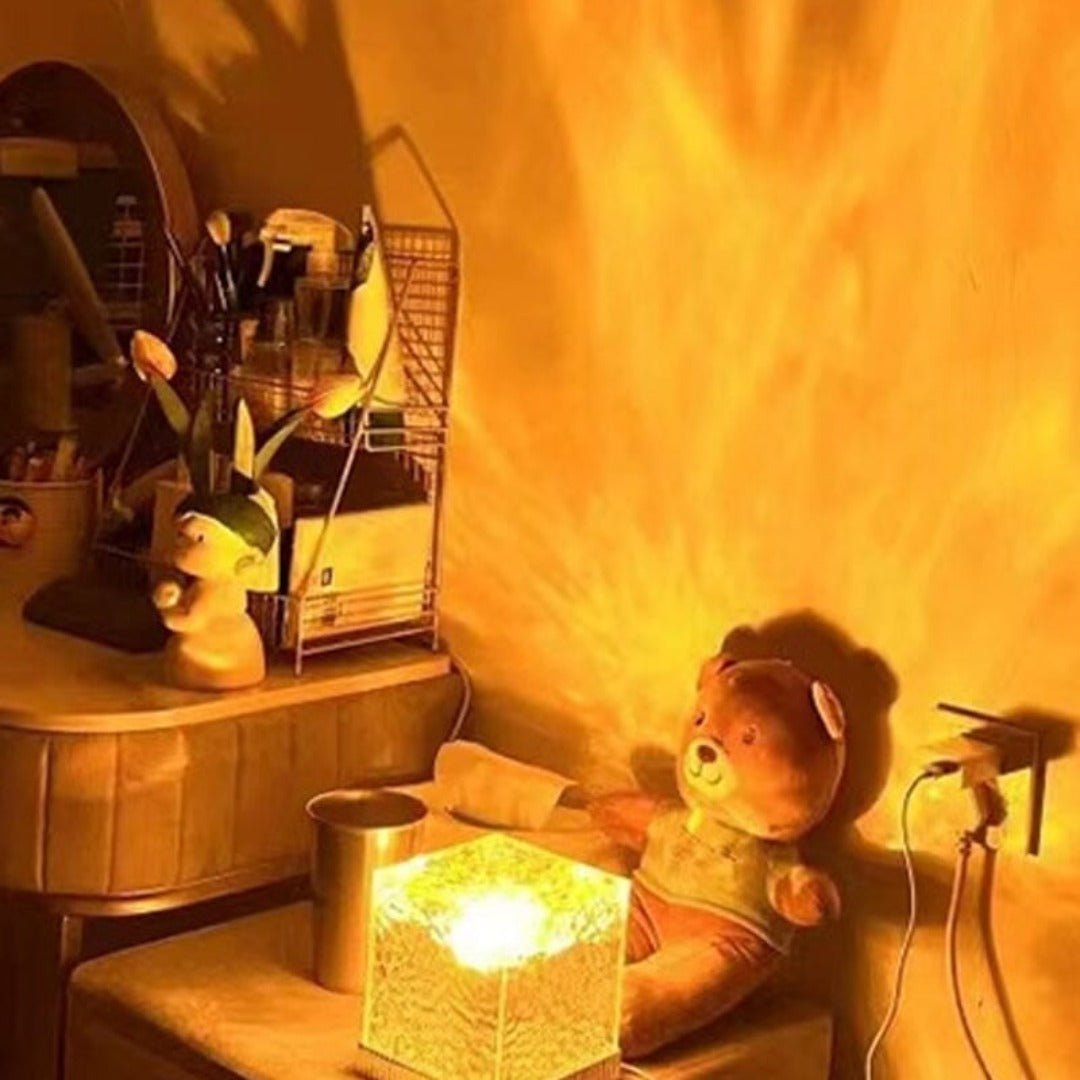 Avelena | Magische Wellen | Dynamische Wasserwellen-Projektions-Stimmungslampe