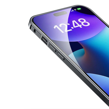 Avelena | Metall Luxus MagSafe Hülle für iPhone Pro Max - Schlankes und Stilvolles Design mit Maximalem Schutz