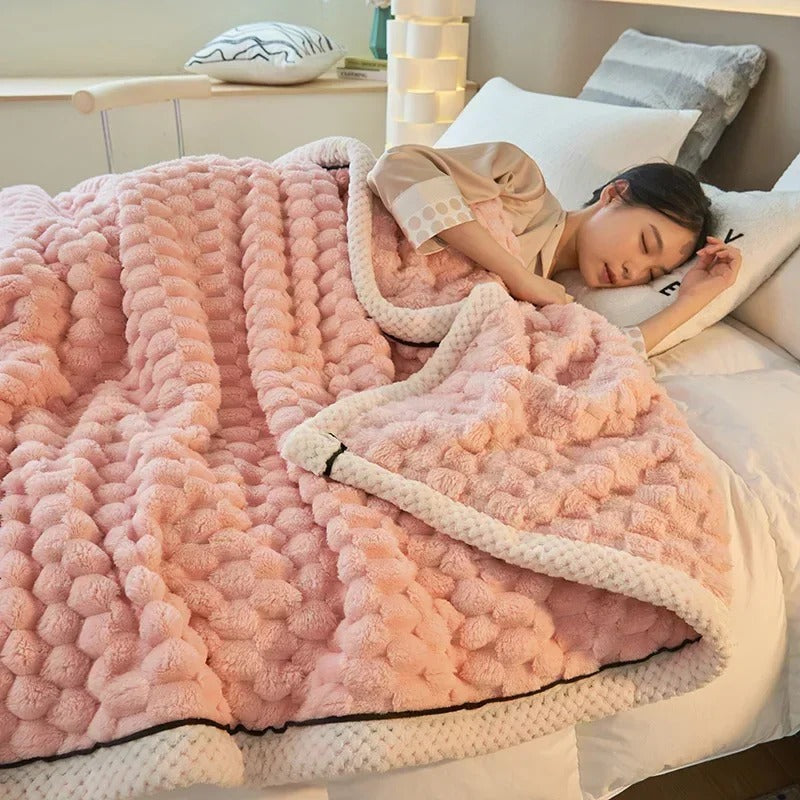 Avelena | Turtle Blanket Luxe Decken für Herbst und Winter