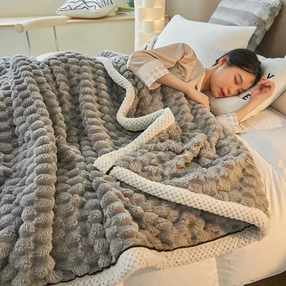 Avelena | Turtle Blanket Luxe Decken für Herbst und Winter