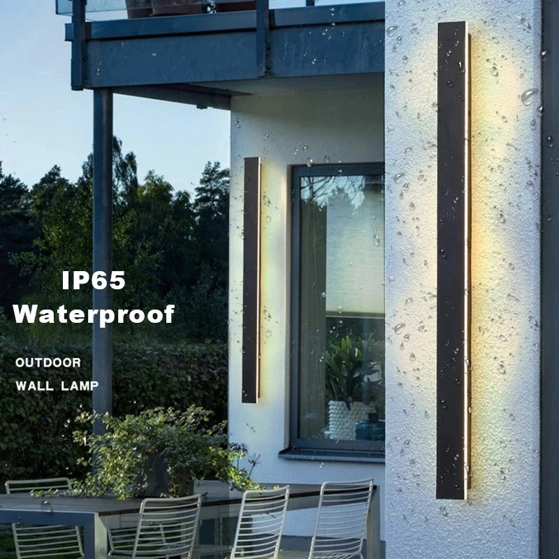 Avelena | Wasserdichte LED-Wandleuchte | Minimalistisches Design für Innen- und Außenbereich. Dimmbare Optionen verfügbar