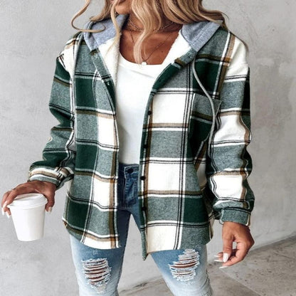 Avelena | Damen Winterjacke mit Kapuze