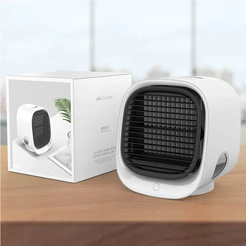 Avelena | Aron Kompakte Klimaanlage 2-In-1 Luftkühler und Luftbefeuchter für Zuhause Oder Büro