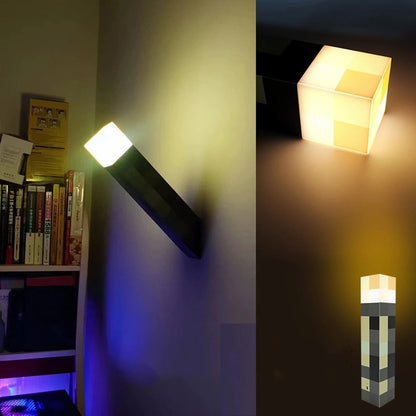 Avelena | Glowtorch Atmosphärische Beleuchtung Mit Minecraft Led Lampe