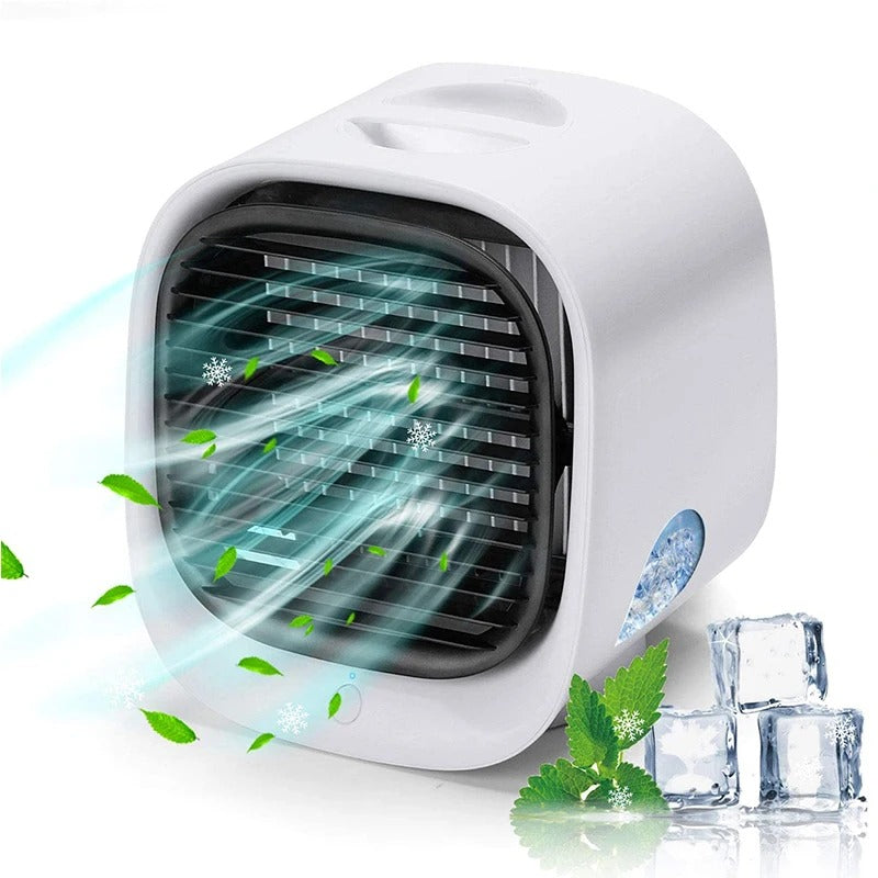 Avelena | Aron Kompakte Klimaanlage 2-In-1 Luftkühler und Luftbefeuchter für Zuhause Oder Büro