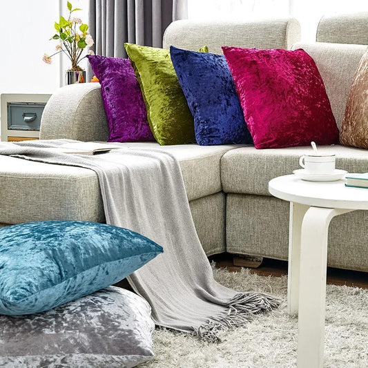 Avelena | Velvet Kissenbezug – Ultra Weicher Luxus für Ihr Wohnzimmer