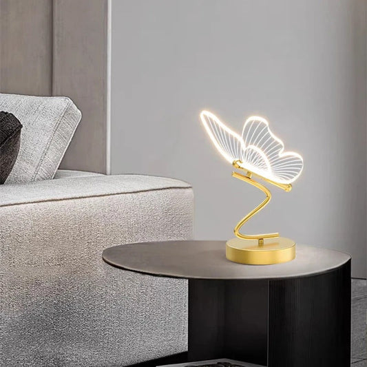 Avelena | Aetherwing™ | LED Schmetterling Tischlampe | Modernes Design mit einstellbarer Helligkeit | Perfekt für Wohnzimmer & Schlafzimmer