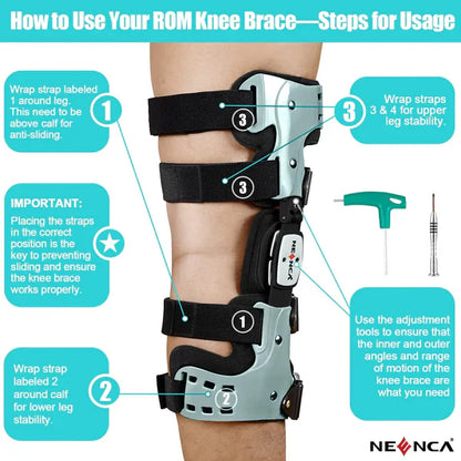 Avelena | ArthroGuard™ | Osteoarthritis Entlastungsbandage für das Knie | Mediale & laterale Unterstützung | Knochen-auf-Knochen-Arthritis-Linderung für Schmerzmanagement