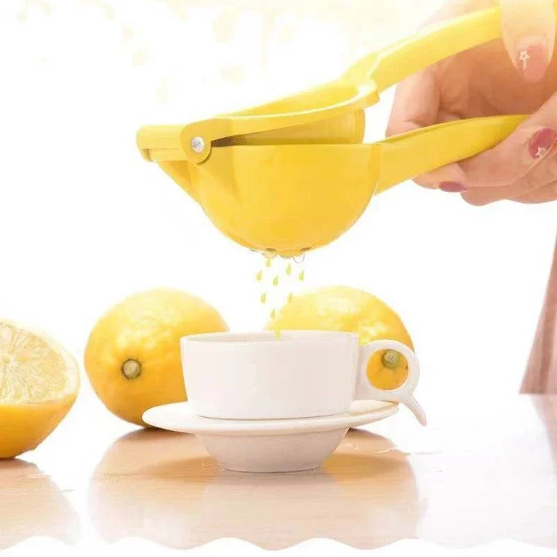 Avelena | Handbetriebene Zitruspresse aus Aluminium Citruspress