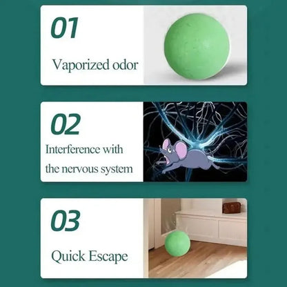 Avelena | 10 Stück/Tasche Natürlicher Mäusevertreiber Öl Fliegenkontrolle Beutel Minze Mäusevertreiber für drinnen & draußen um Mäuse Ratten loszuwerden