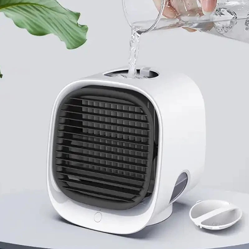 Avelena | Aron Kompakte Klimaanlage 2-In-1 Luftkühler und Luftbefeuchter für Zuhause Oder Büro