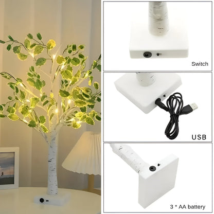 Avelena | Magische BrightTree Tischlampe – Elegantes Baumdesign mit Warmem LED Licht