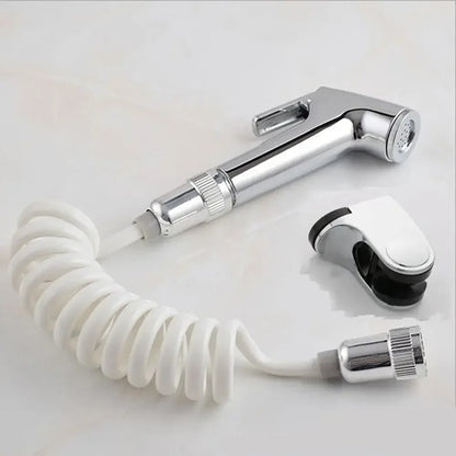 Avelena | Edelstahl Handheld Bidet Sprayer Set | Einstellbarer Druck, Selbstreinigende Düse & Ideal für persönliche Hygiene und Reinigung von Haustieren