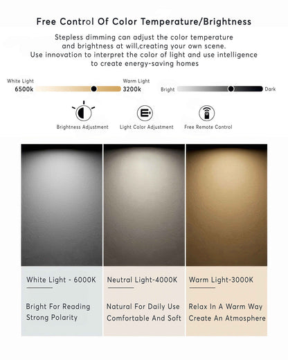 Avelena | Drehbare Wandlampe mit nordischer Holzmaserung