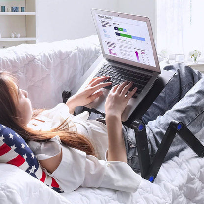 Avelena | Verstellbarer Laptop-Ständer für Couch & Bett | Bequeme Arbeitsstation