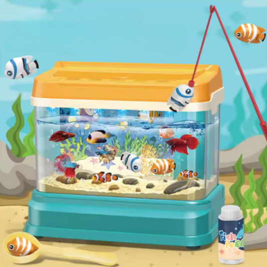 Avelena | SeaWhiz – Musikalisches Angelspiel Pädagogisches Interaktives Aquarium Spielzeug | für Kinder ab 4 Jahren