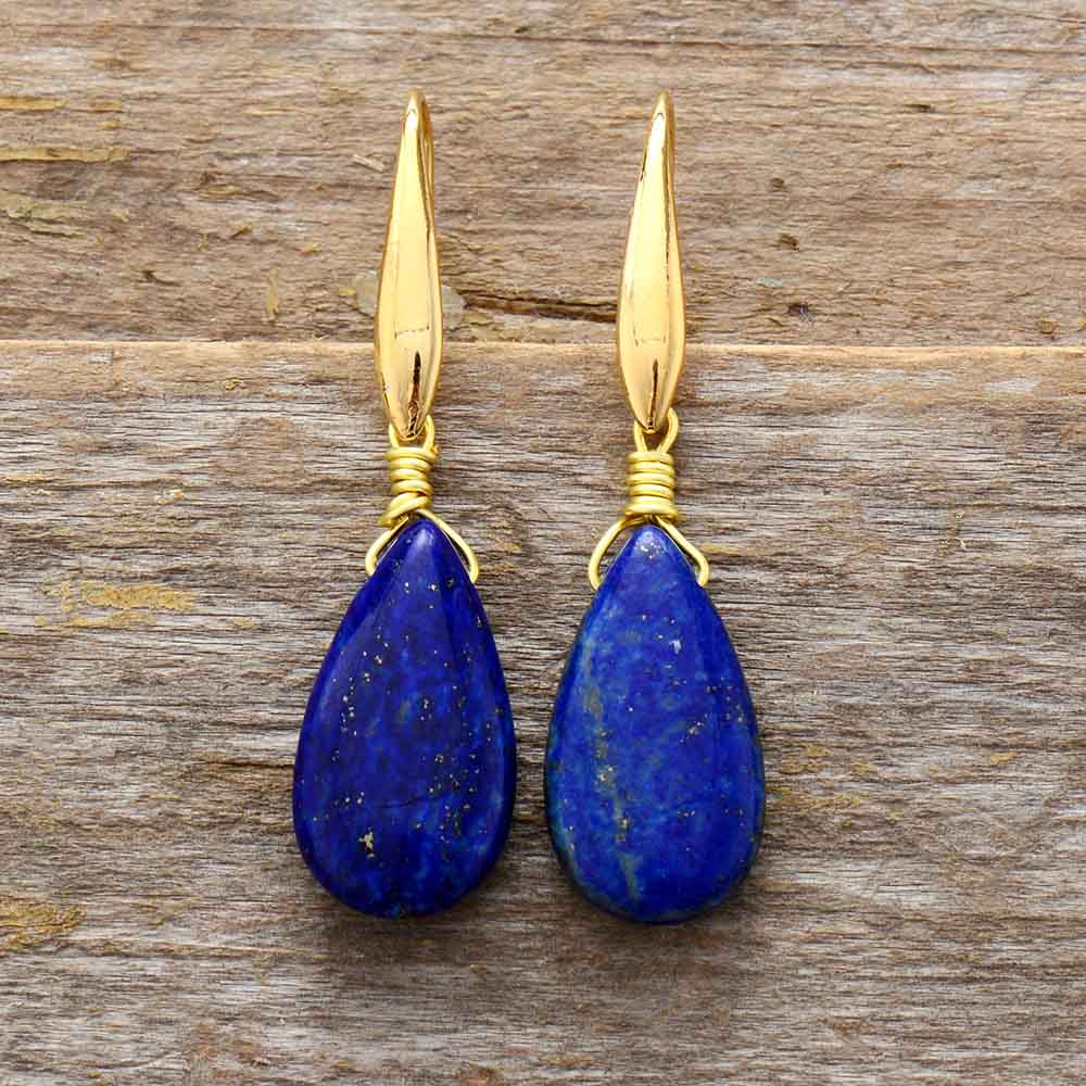Avelena | Ohrringe Tiefblau Lapis Träumer Schmuck