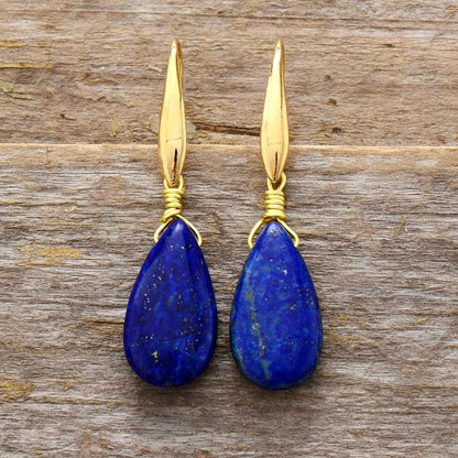 Avelena | Ohrringe Tiefblau Lapis Träumer Schmuck