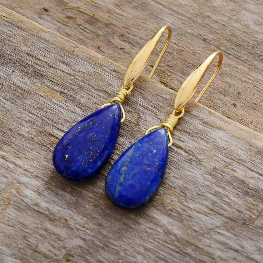 Avelena | Ohrringe Tiefblau Lapis Träumer Schmuck