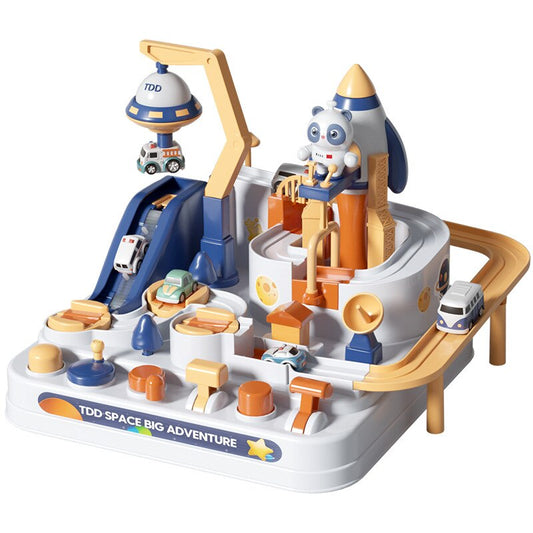 Avelena | Startrack Montessori Rennstrecke – Educational Car Spielset