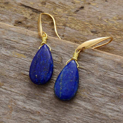 Avelena | Ohrringe Tiefblau Lapis Träumer Schmuck